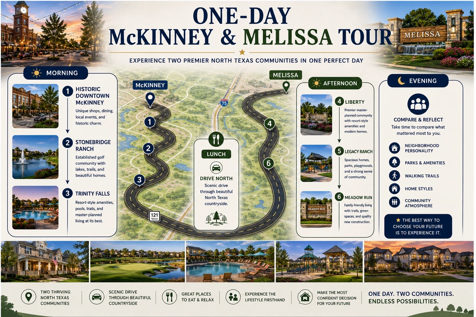 mckinney vs melissa one day tour