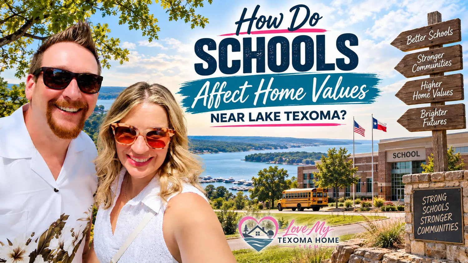 How Do Schools Affect Home Values Near Lake Texoma?