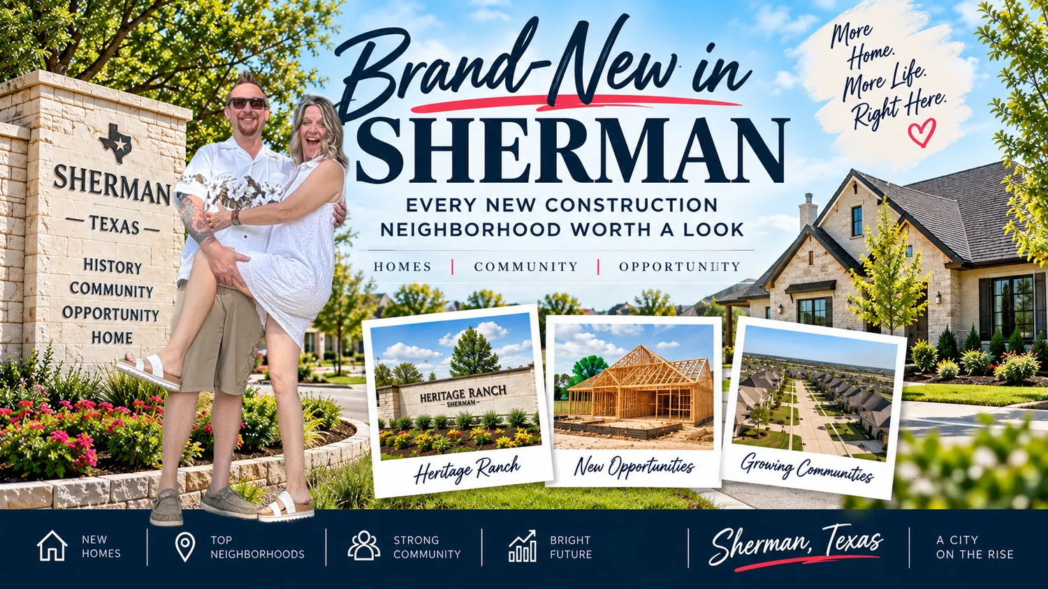 Brand-New in Sherman: Every New Construction Neighborhood Worth a Look