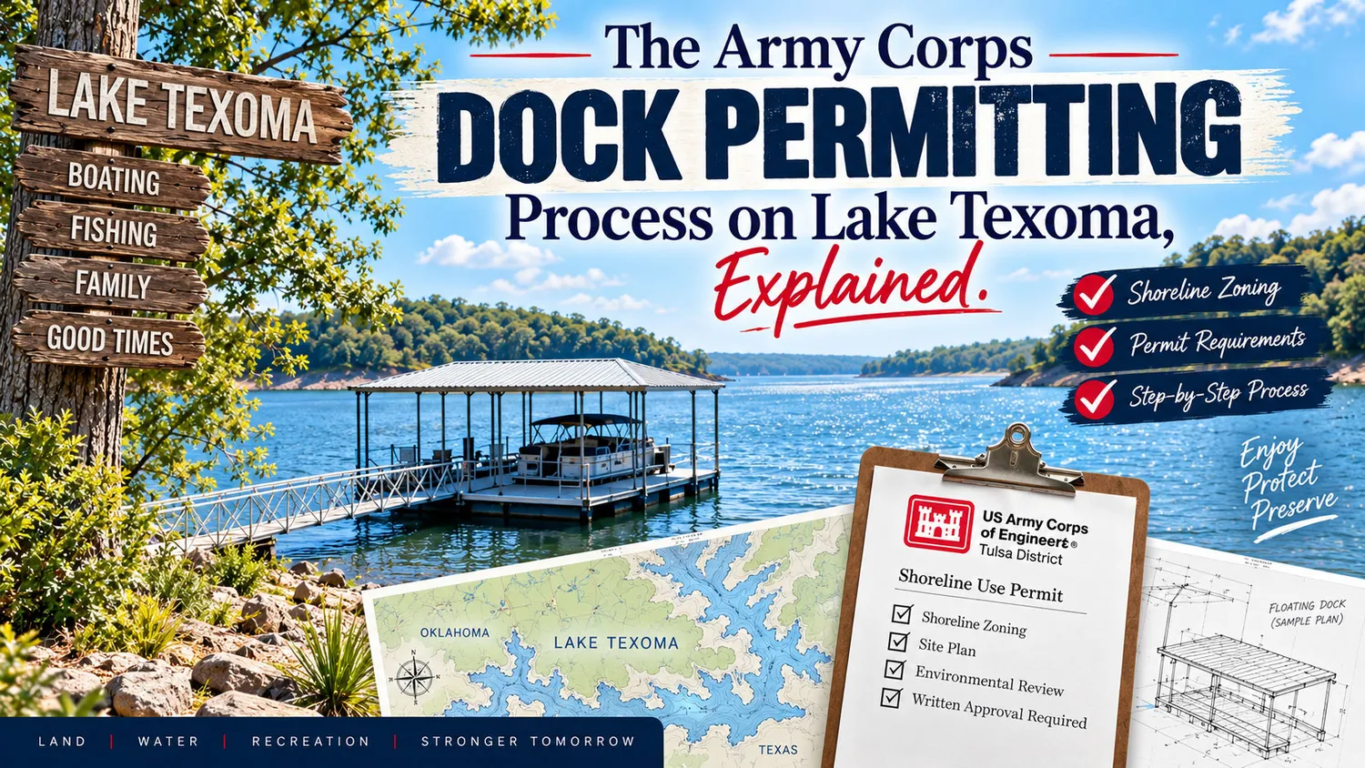 The Army Corps Dock Permitting Process on Lake Texoma, Explained