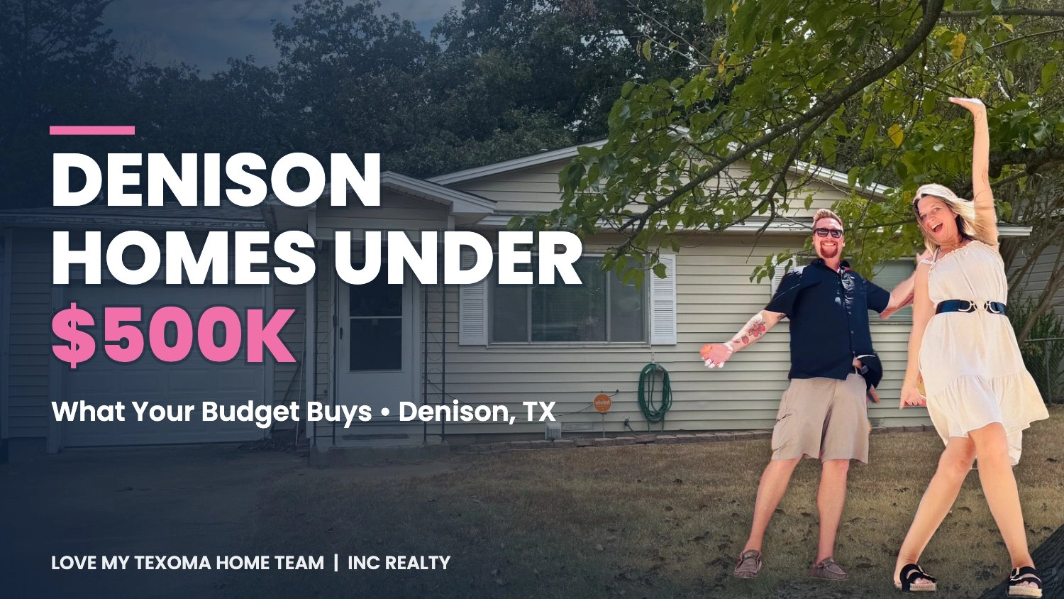 Homes for Sale in Denison, TX Under $500K: What Your Budget Buys