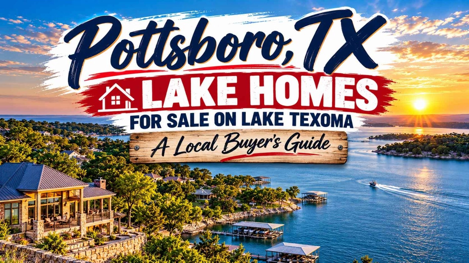 Pottsboro, TX Lake Homes for Sale on Lake Texoma: A Local Buyer's Guide