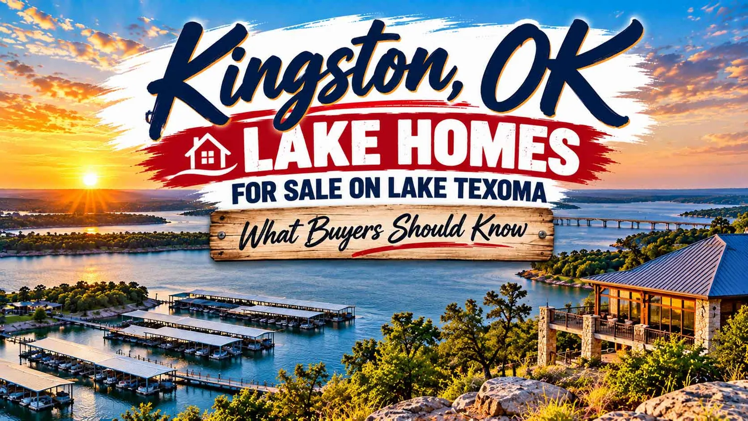 Kingston, OK Lake Homes for Sale on Lake Texoma: What Buyers Should Know