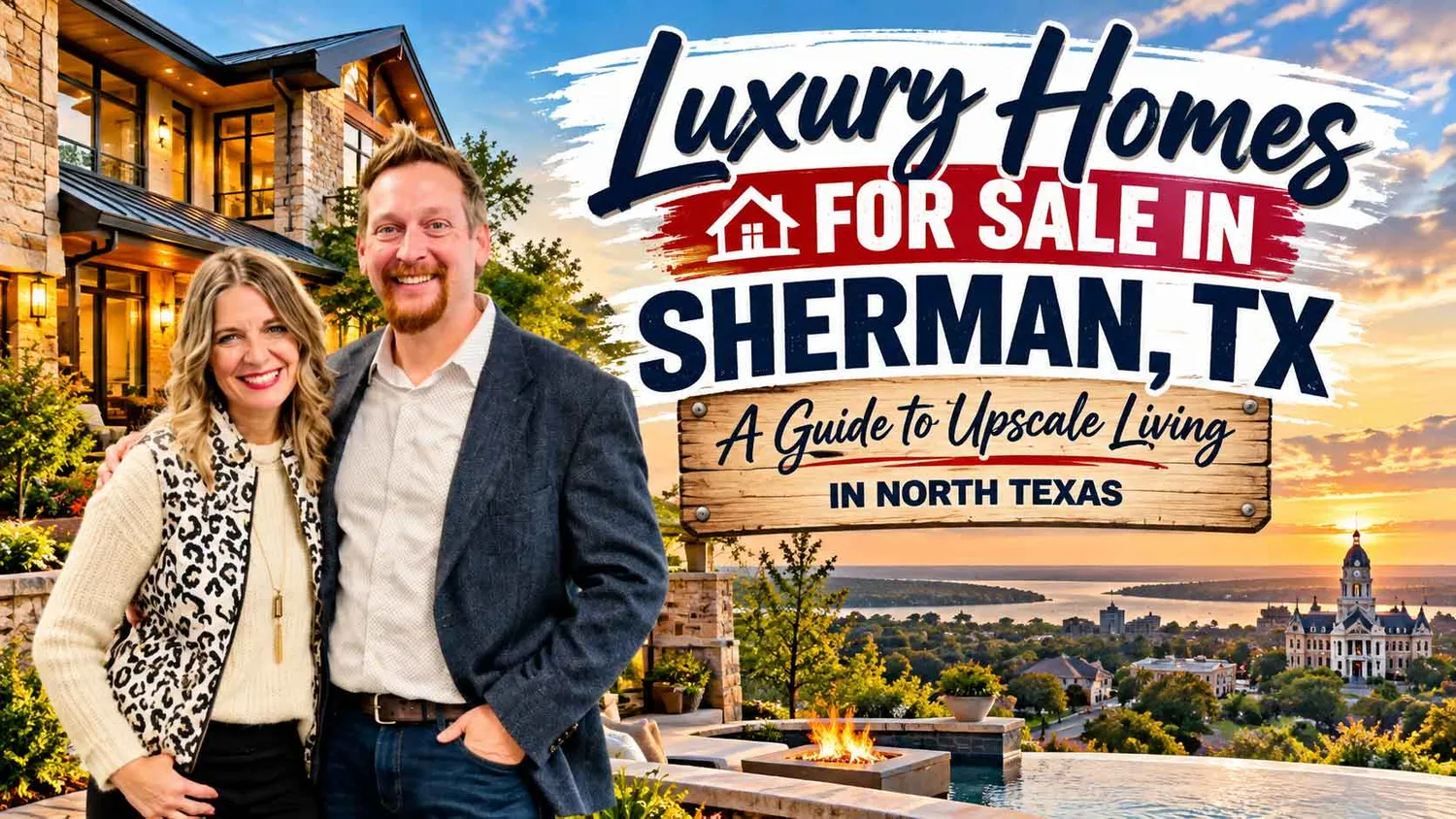 Luxury Homes for Sale in Sherman, TX: A Guide to Upscale Living in North Texas