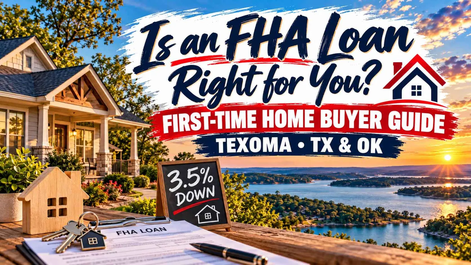 Is an FHA Loan Right for You? A First-Time Home Buyer Guide for Texoma (TX & OK)