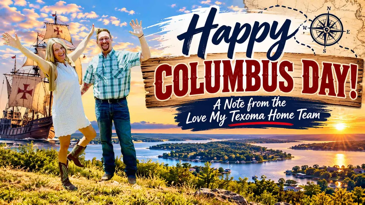 Happy Columbus Day! A Note from the Love My Texoma Home Team