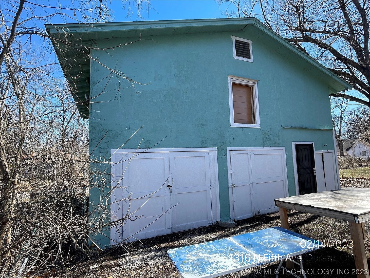 Garage at 1318 N 5th Avenue #1/2, Durant OK