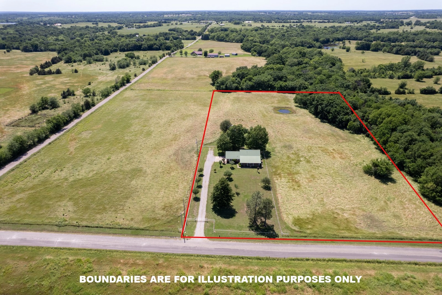SOLD: 936 N Pate Road, Calera, OK – 2 Bed, 1 Bath Home