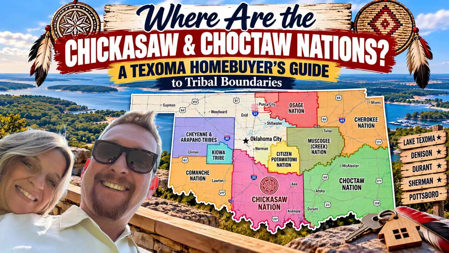 Where Are the Chickasaw and Choctaw Nations? A Texoma Homebuyer's Guide to Tribal Boundaries