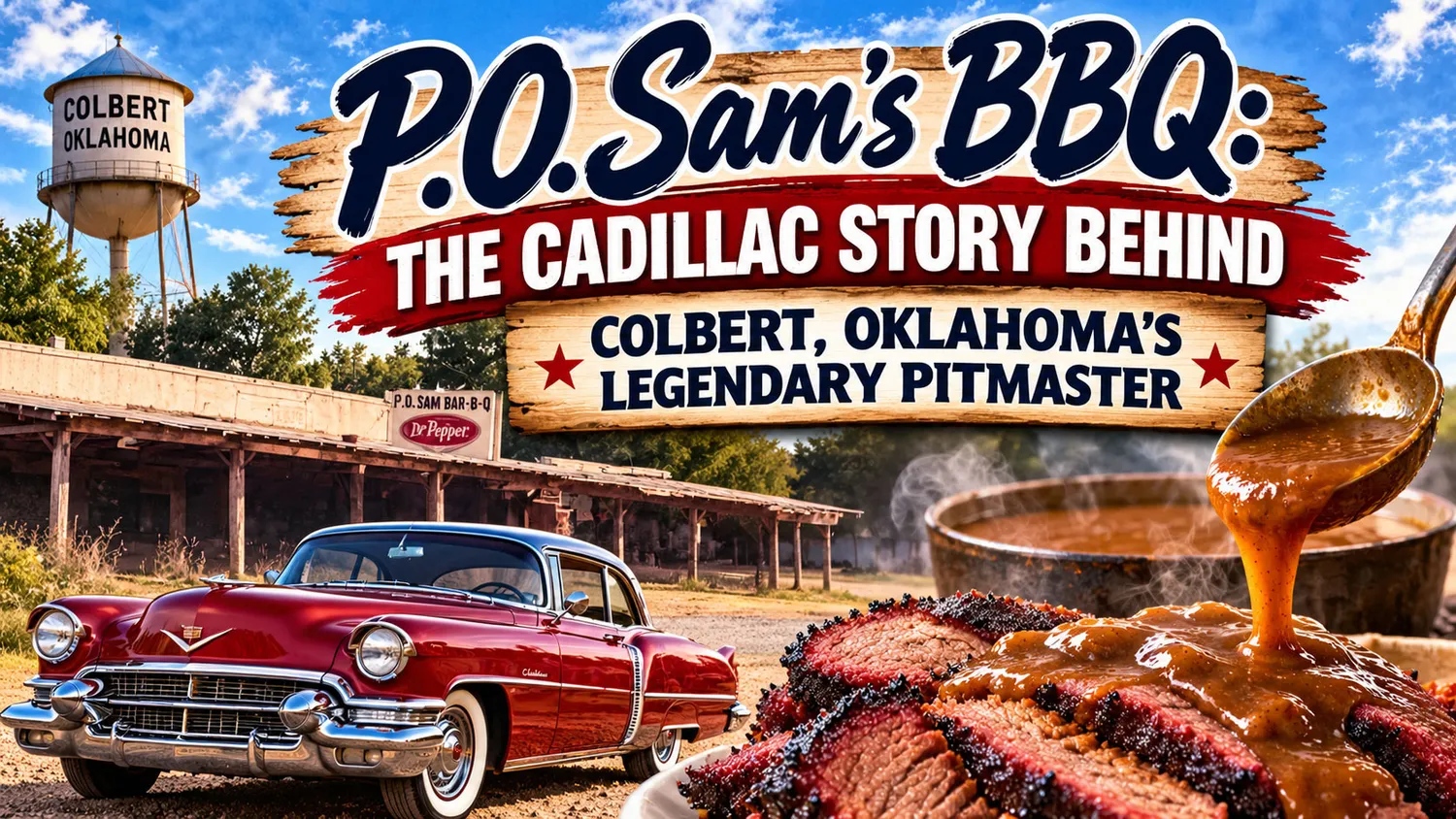P.O. Sam's BBQ: The Cadillac Story Behind Colbert, Oklahoma's Legendary Pitmaster