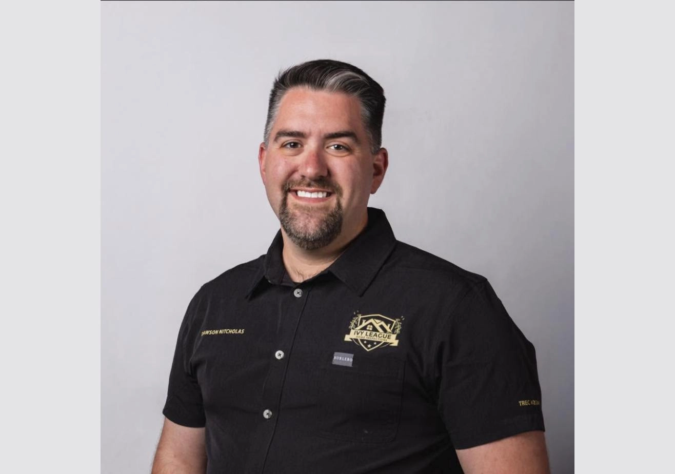 Dawson Nitcholas, owner and home inspector at Ivy League Home Inspections in Sherman, TX