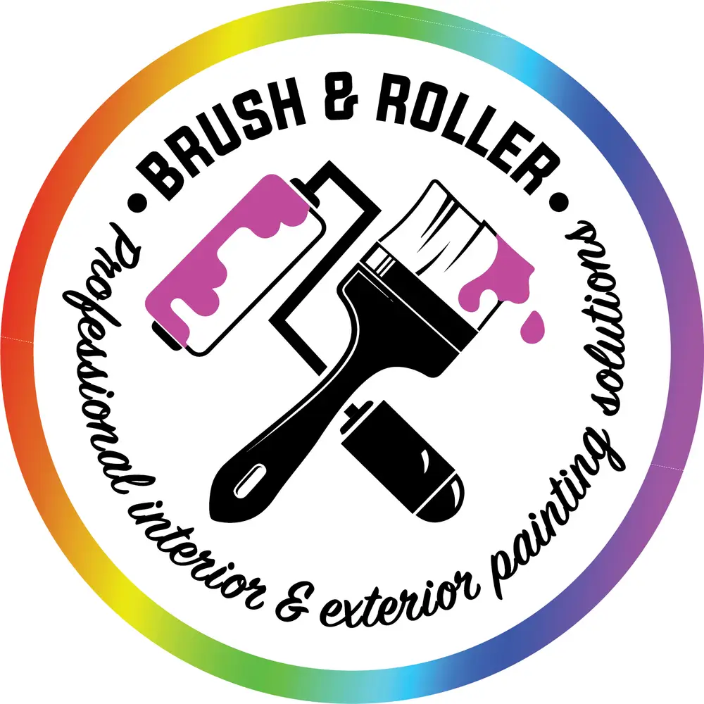 Brush and Roller professional interior and exterior painting logo