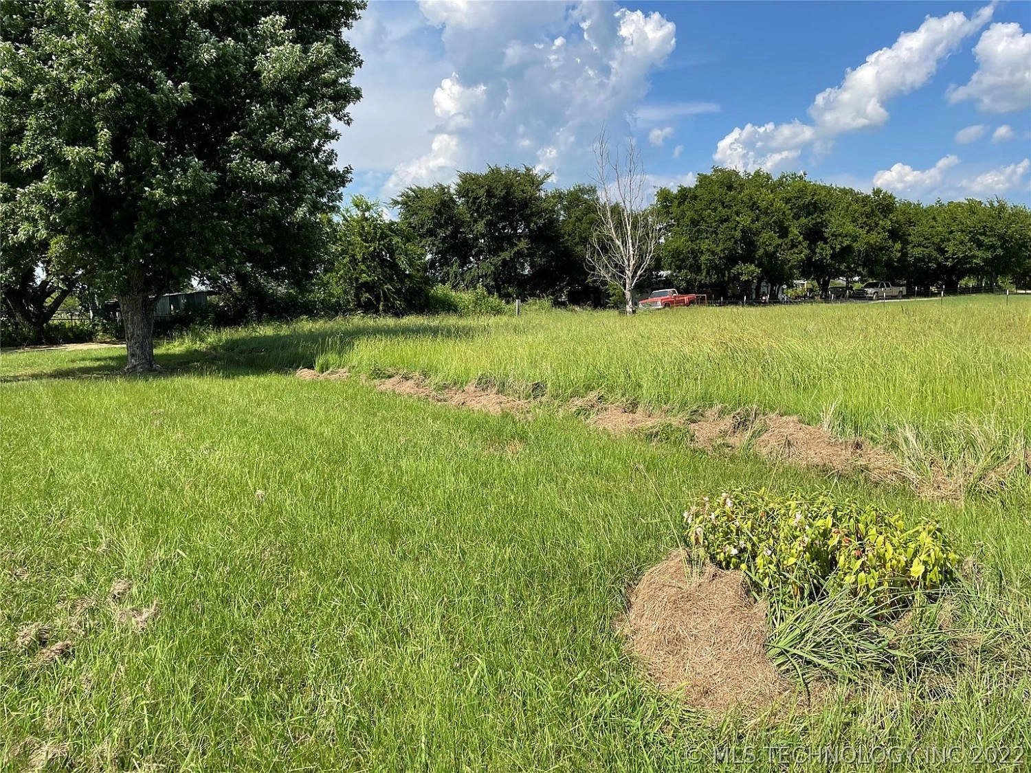 495 Sexton Calera OK - yard
