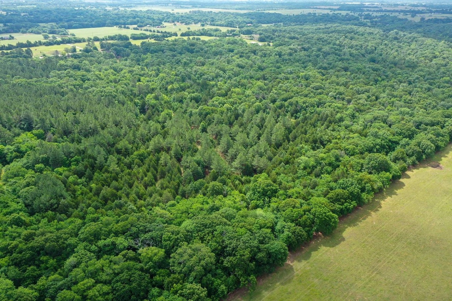 000 Leavenworth Trail Mead OK - aerial view