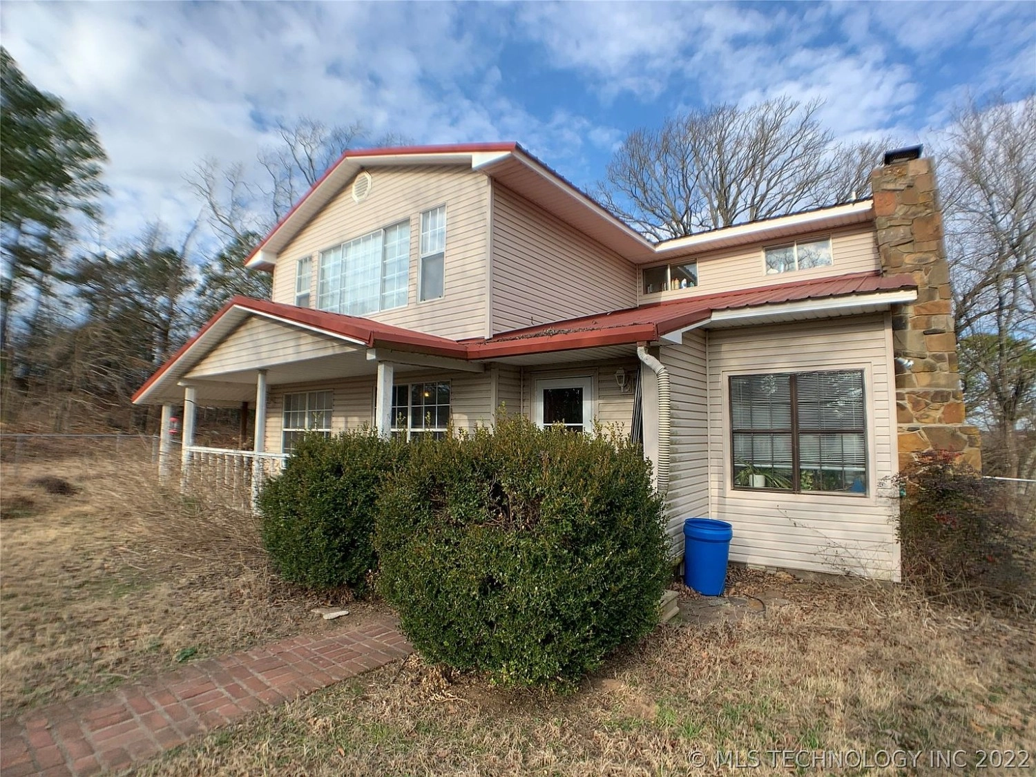 281 E Yellow Brick Atoka OK - front of house