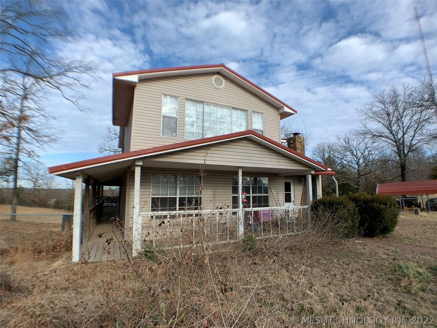 281 E Yellow Brick Atoka OK - front of house