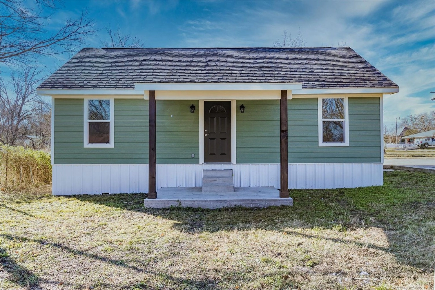 207 S Arkansas Caddo OK - front of house