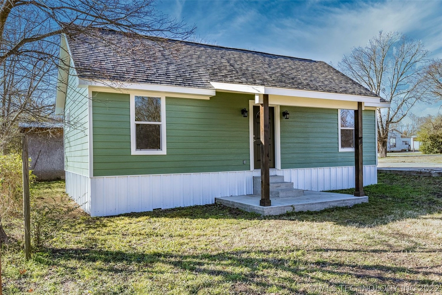 207 S Arkansas Caddo OK - front of house