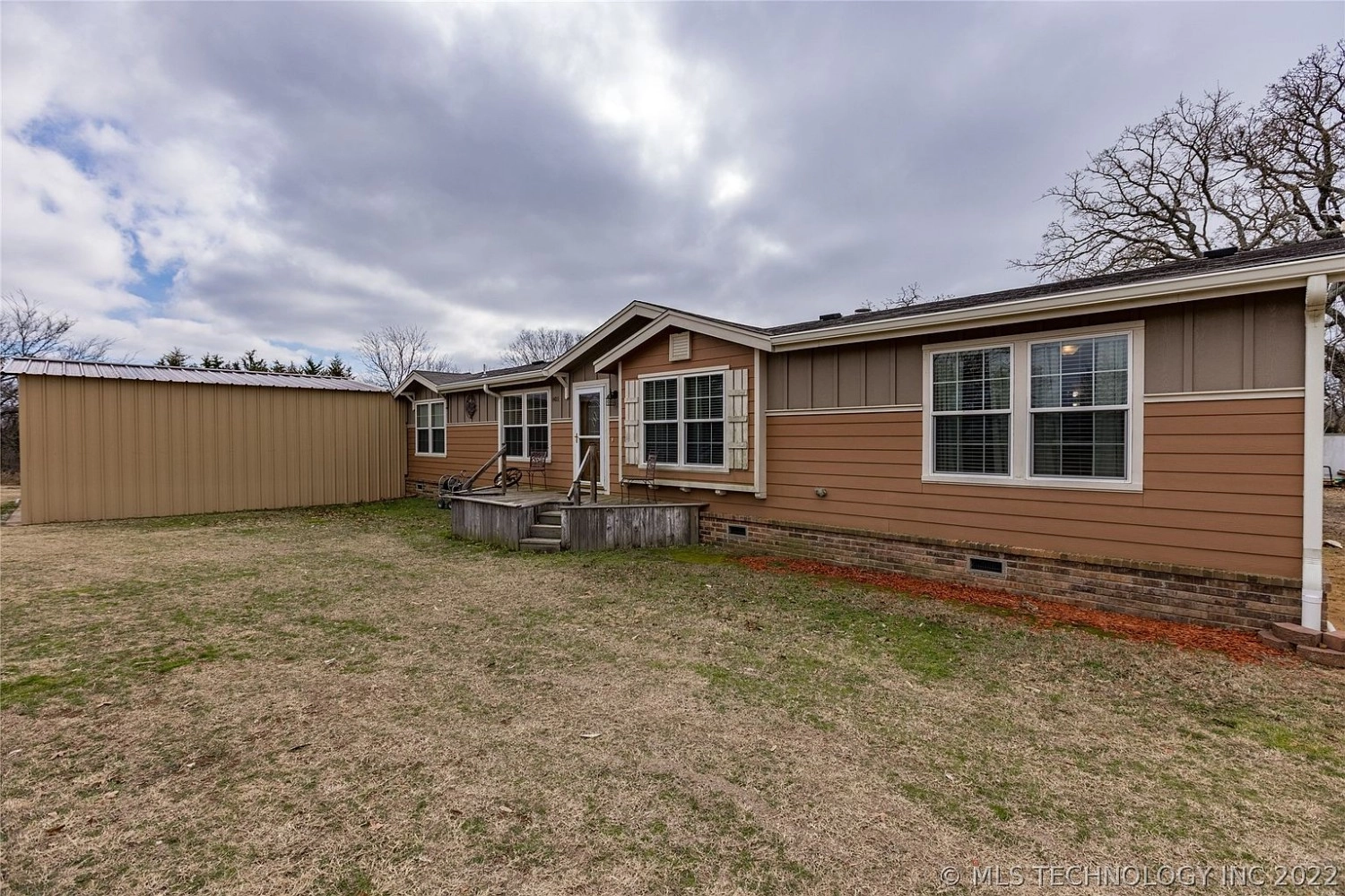 14033 Clement Kingston OK - side of house