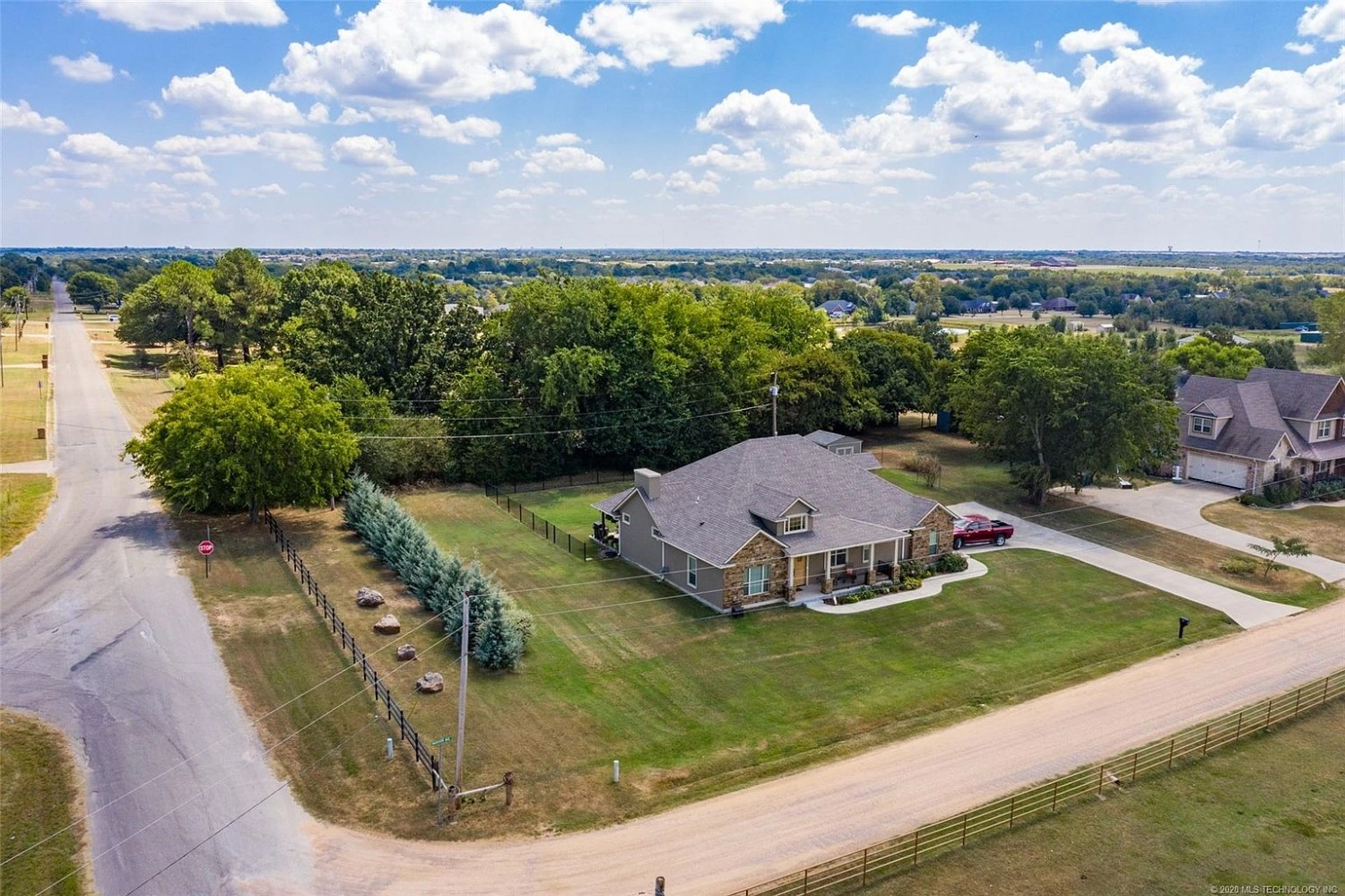 27 Madison Durant OK - aerial view