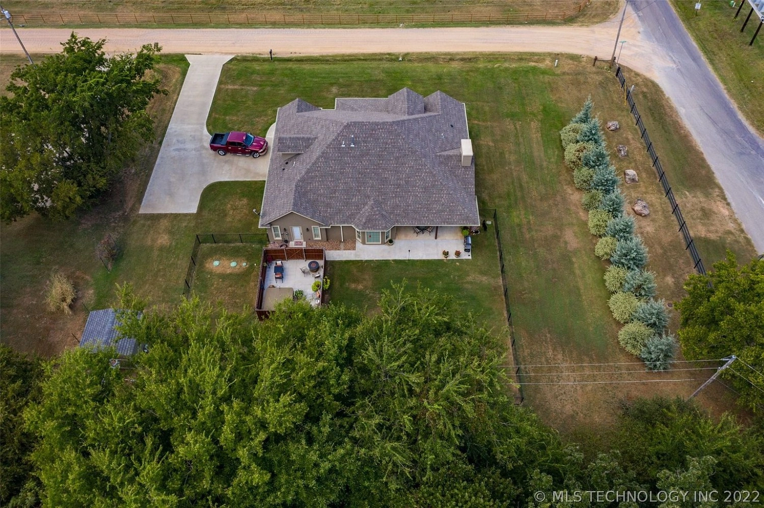 27 Madison Durant OK - aerial view