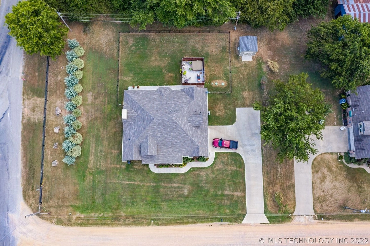 27 Madison Durant OK - aerial view