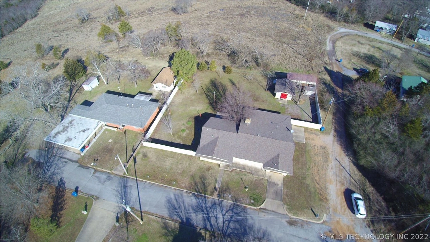 511 W 8th Street Atoka OK - Aerial view