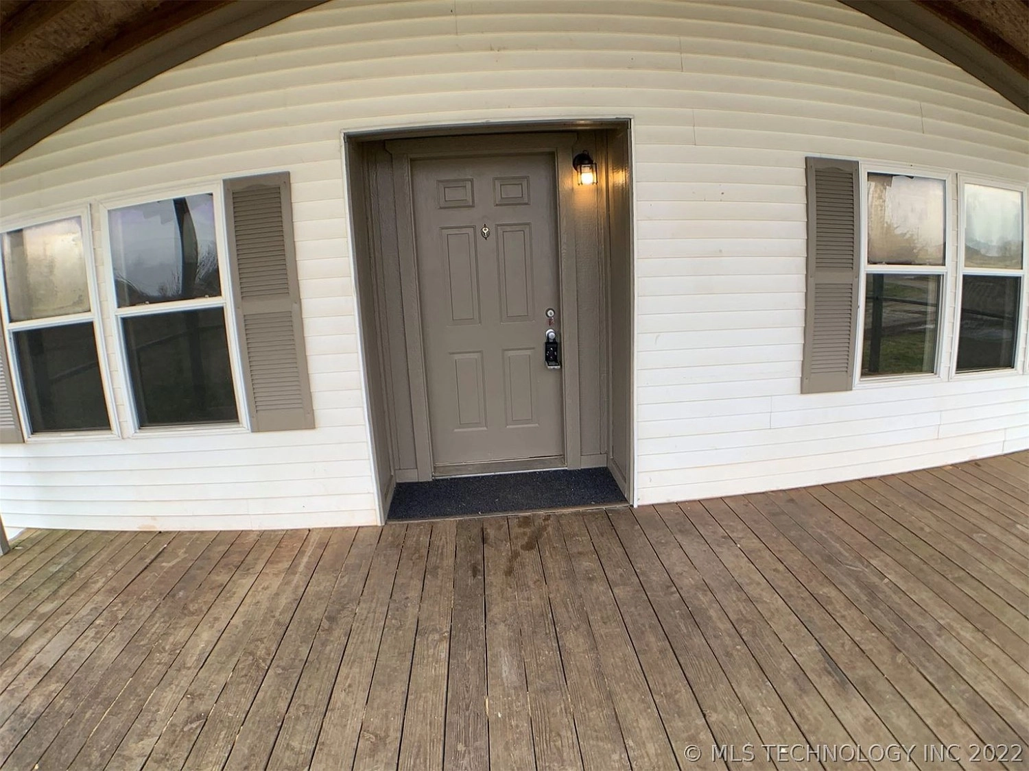136 Ford Road Calera OK - Front door