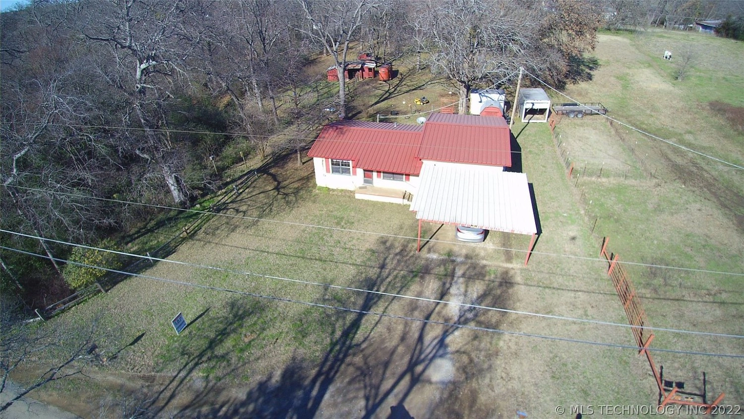 1318 Hillcrest Drive Durant OK - Aerial view