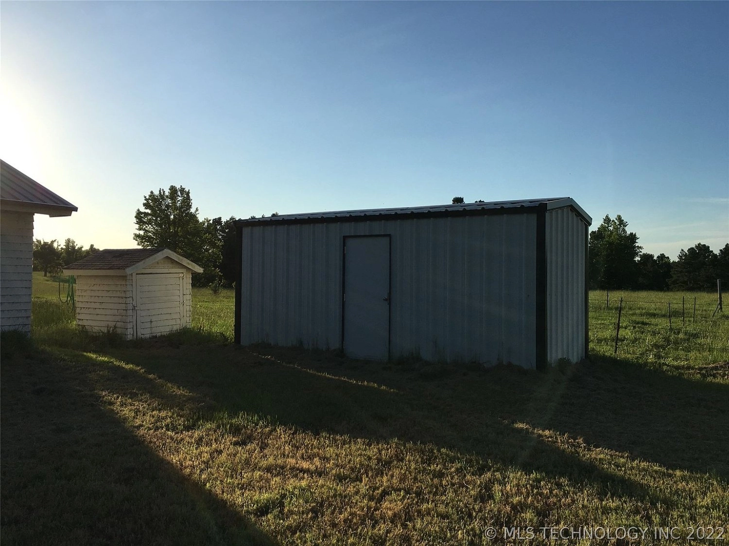 183 N 4235 Road Messer OK - Metal outbuilding
