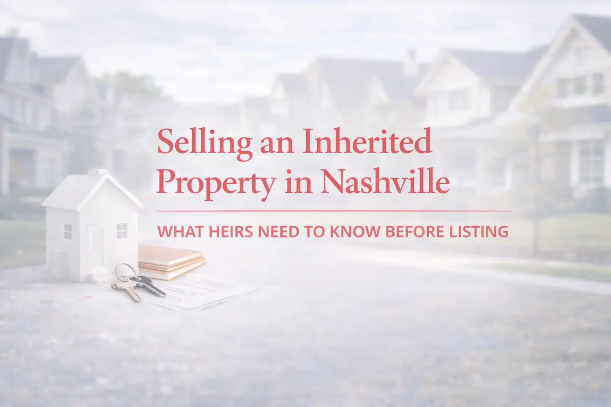 Selling an Inherited Property in Nashville: What Heirs Need to Know Before Listing