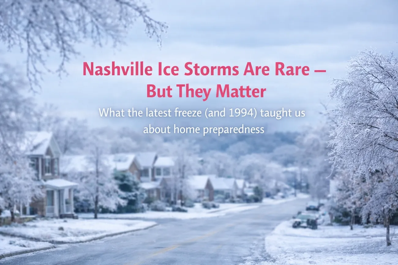 Winter Weather Wake-Up Call: What Nashville Ice Storms Teach Us About Home Preparedness