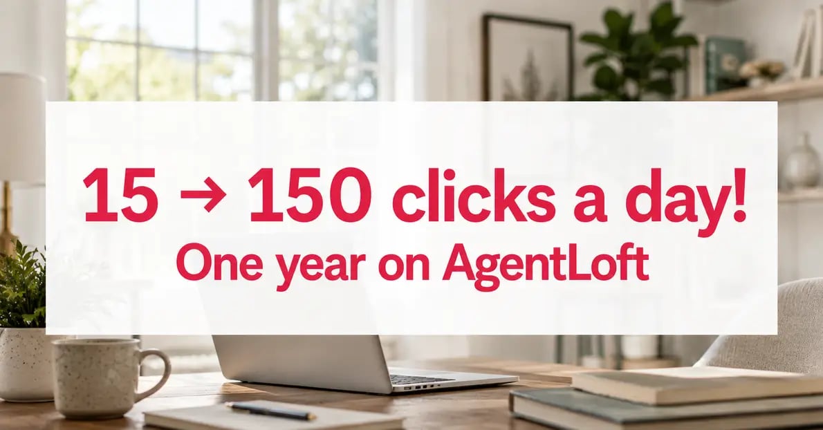 A Year on AgentLoft: My Site Went From 15 Clicks a Day to 150