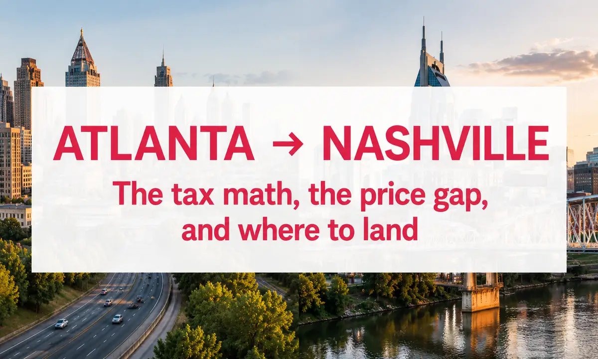 Moving from Atlanta to Nashville: What Georgia Buyers Should Know Before They Land in Tennessee