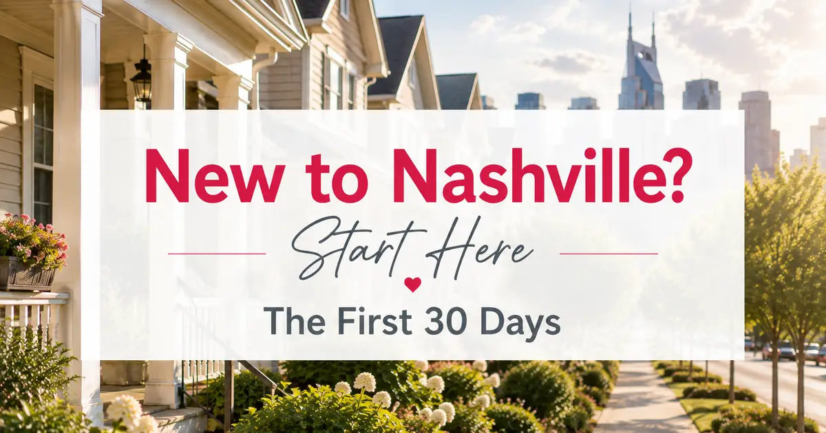 Your First 30 Days as a Nashville Homeowner: License, Registration, and Taxes