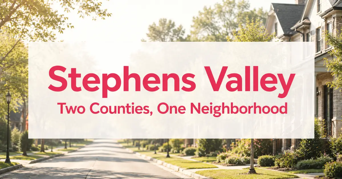 Stephens Valley Is in Two Counties. Your Schools Depend on Which Side.