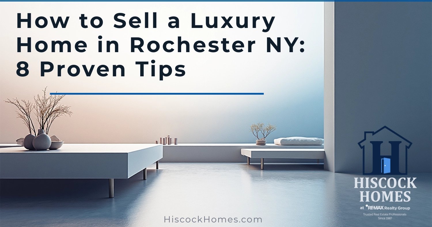 How to Sell a Luxury Home in Rochester NY | 8 Proven Tips for High-End Sellers