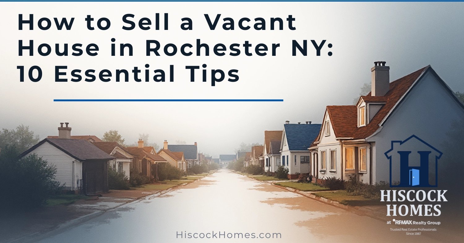 How to Sell a Vacant House in Rochester NY (10 Essential Tips)