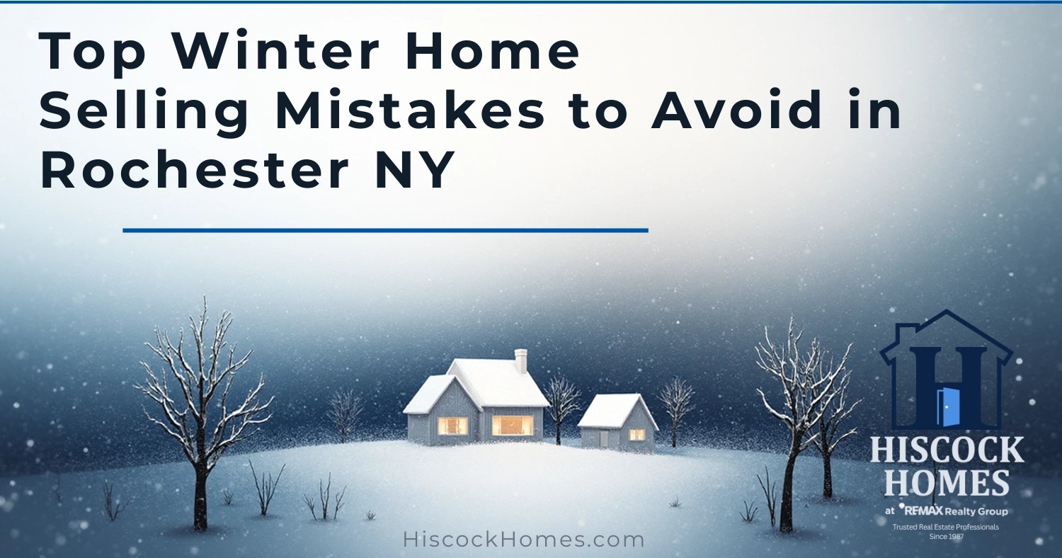 Top Winter Home Selling Mistakes to Avoid in Rochester NY