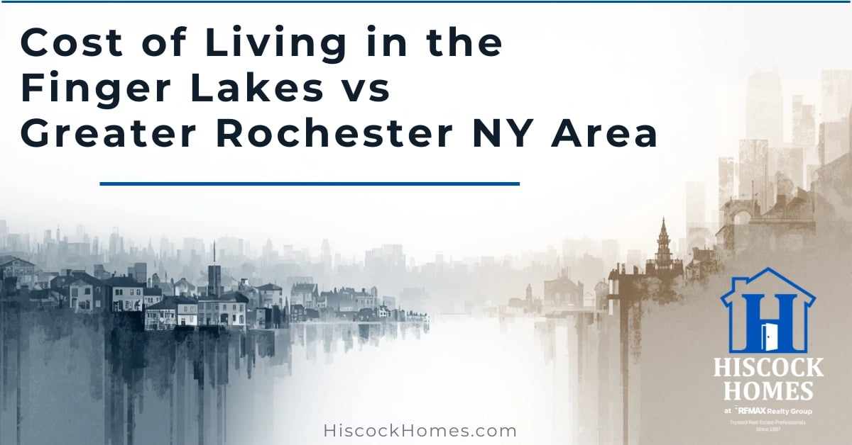 Cost of Living in the Finger Lakes vs Rochester NY (Complete Local Comparison Guide)