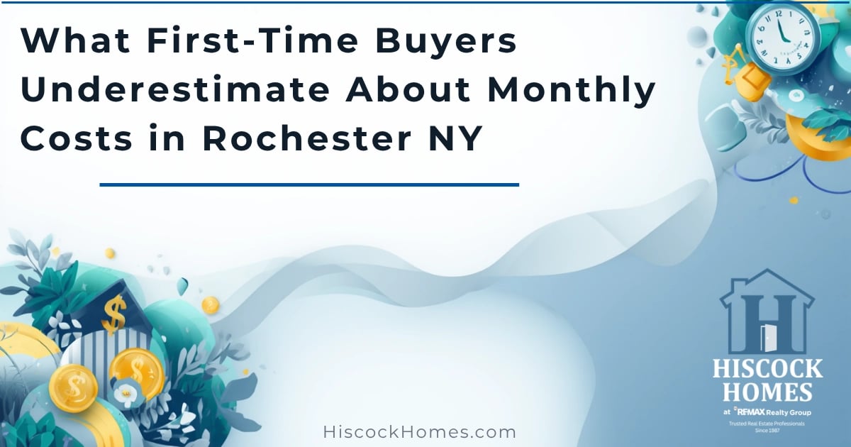 What First-Time Buyers Underestimate About Monthly Costs in Rochester NY