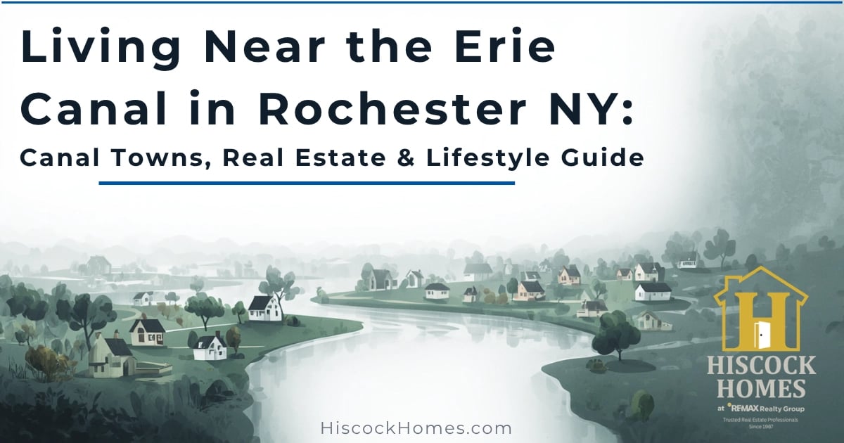 Living Near the Erie Canal in Rochester NY: Canal Towns, Real Estate & Lifestyle Guide