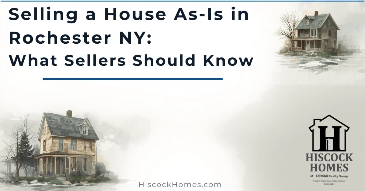 Selling a House As-Is in Rochester NY: What Sellers Should Know