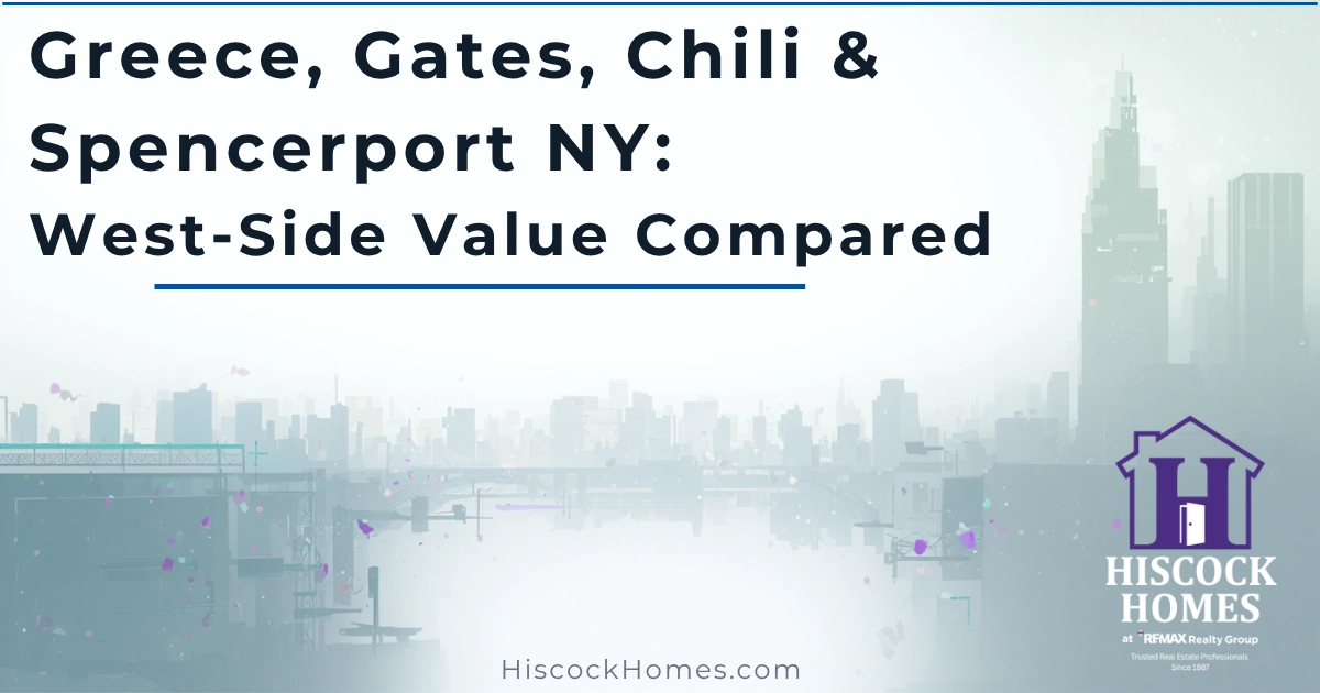 Greece, Gates, Chili & Spencerport NY: West-Side Value Compared