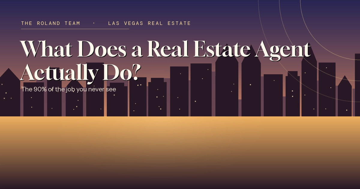 What Does a Real Estate Agent Actually Do?