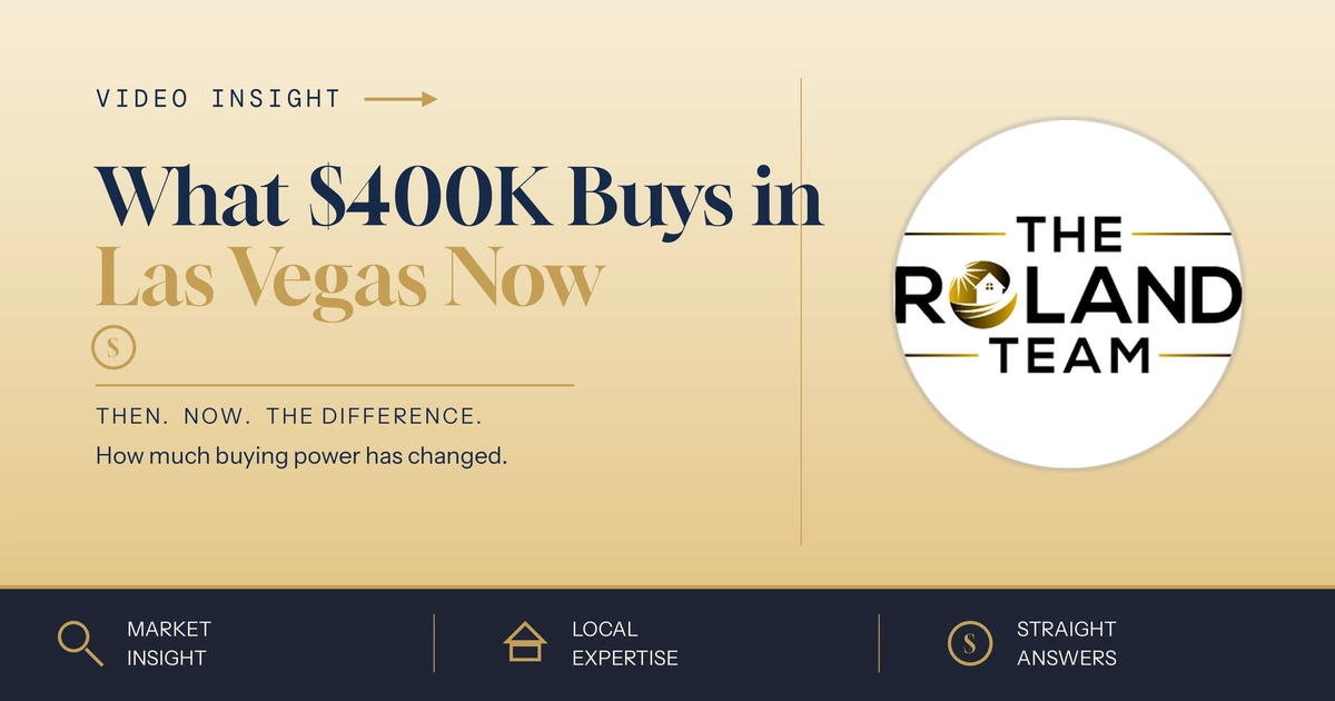 What $400,000 Gets You in Las Vegas Today vs 5 Years Ago