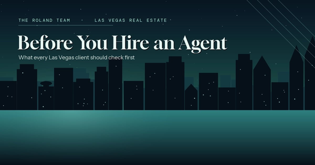What Should I Know Before Hiring a Las Vegas Real Estate Agent?