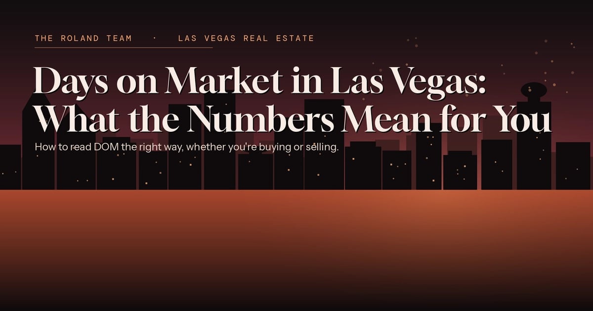 Days on Market in Las Vegas: What the Numbers Mean for You