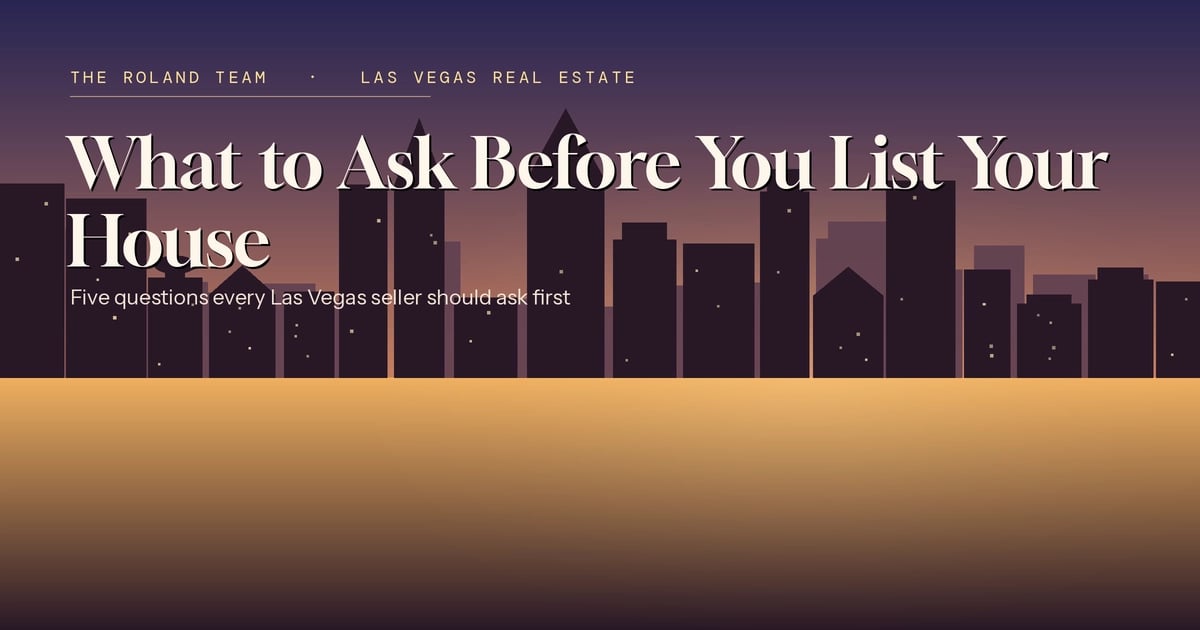 What Should I Ask Before Listing My House?