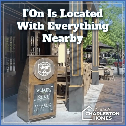 IO'n is located with everything nearby